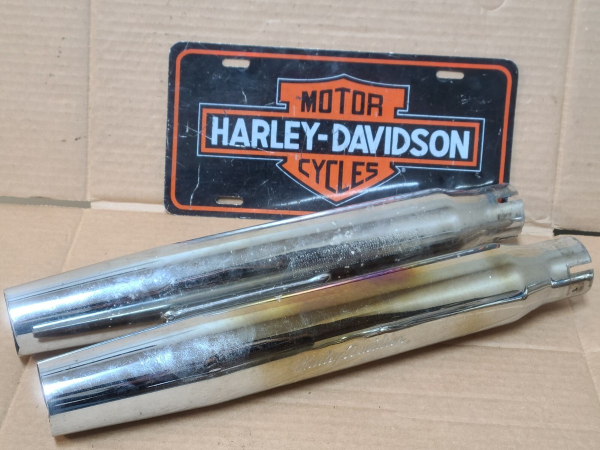 Harley FXR DYNA Exhaust Mufflers Pipes 80063-95 | eBay
