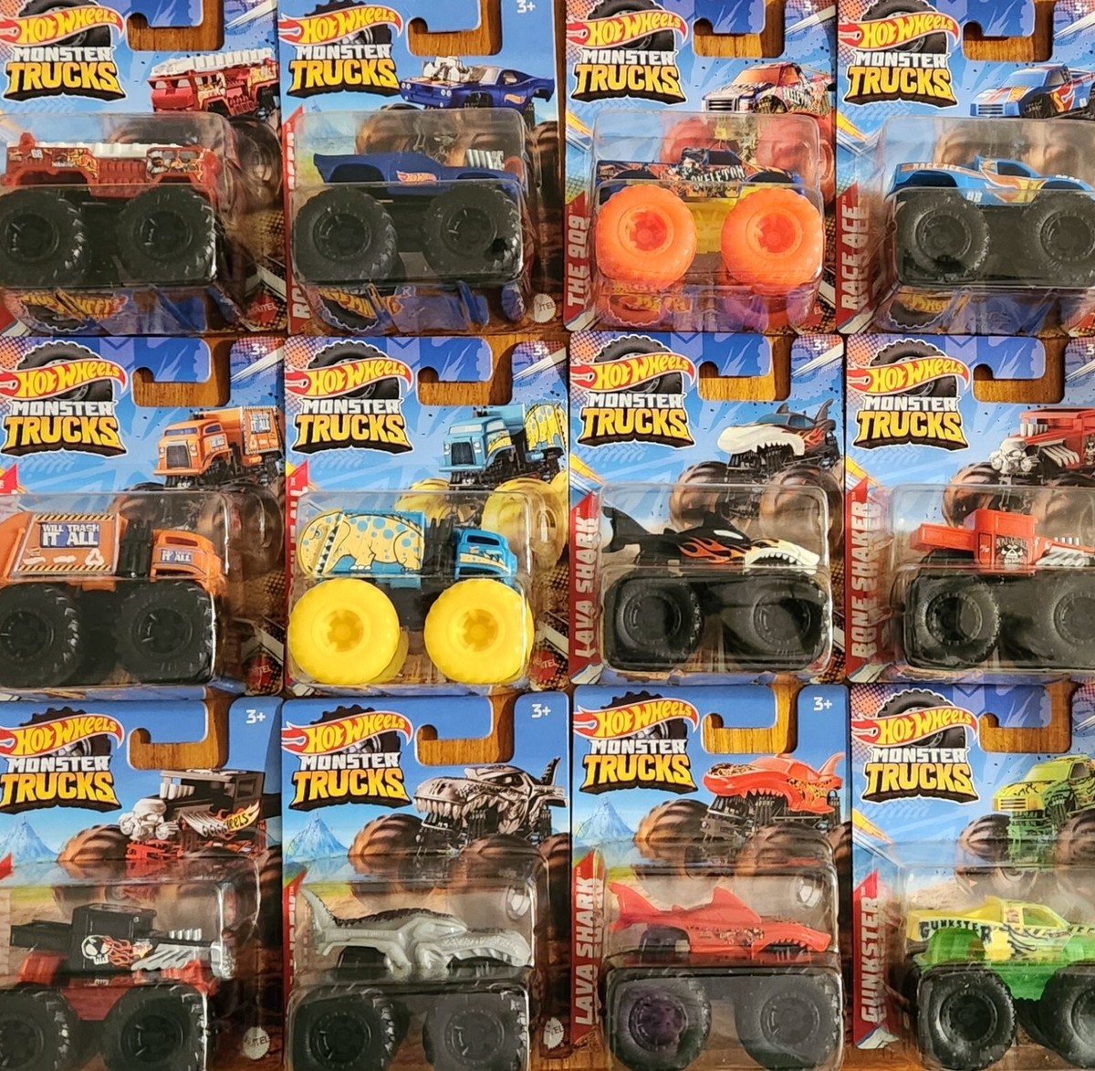 ミニカー Hotwheels MONSTER TRUCKS Hot Wheels Monster Truck 1:70 Scale YOU PICK 2021 2022