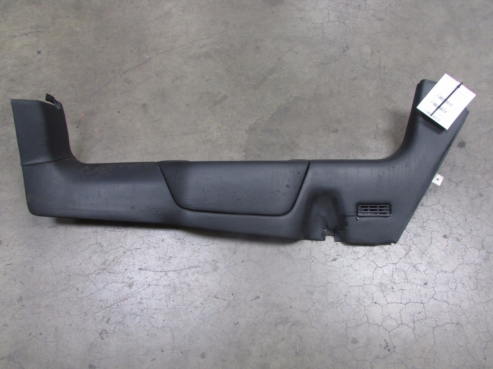 Lamborghini Murcielago, RH, Right Sill Cover Panel, Black Leather, P/N 418854888