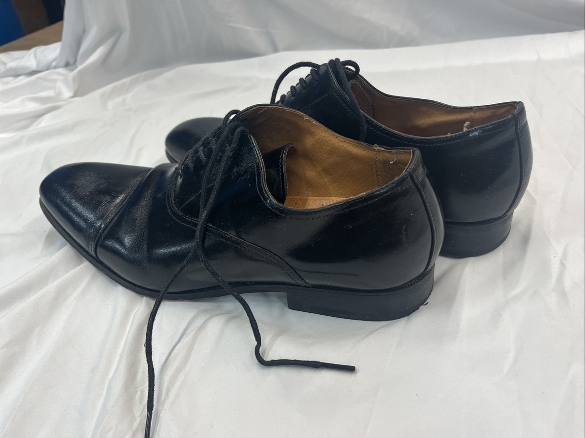 Florsheim Men’s Black Leather Cap Toe Oxfords Size 15 E Wide | Model 14180-001 Florsheim 14180-001 Corbetta Cap Toe Black Lace-Up Oxford  main image 3
