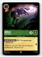 Disney Lorcana Akela - Forest Runner - Whispers in the Well