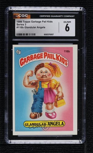 1986 Garbage Pail Kids Series 3 Glandular Angela (Two Star Back) CGC 6 0ed5