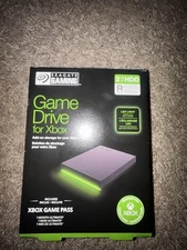 Seagate Game Drive for Xbox 2TB USB 3.2 Gen 1 Portable Hard Drive - Black