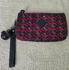 Kipling Navy/Red Wristlet usato in ottime condizioni - Borsa per la spesa!!