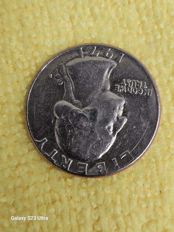 1971D Washington Quarter, LIBERTY on EDGE of Rim, Mint  & Die Errors - Image 4 of 4