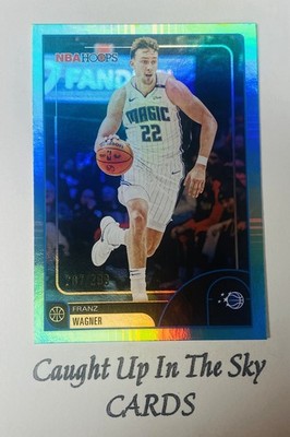 2025-26 Hoops Franz Wagner Teal Rainbow Foil #207/299 Magic