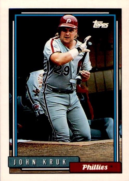 1992 Topps Micro #30 John Kruk