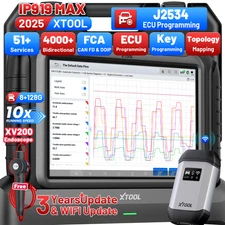 XTOOL IP919 MAX J2534 ECU Programmer Diagnostic Scan Key Programmer 51+Service