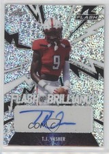2021 Leaf Flash Flash of Brilliance TJ Vasher #FB-TJV Auto 0u46