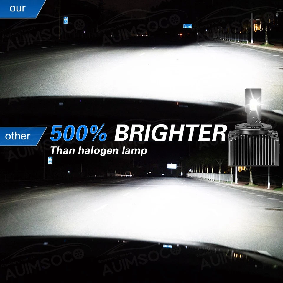 For Audi SQ5 Sportback 2021 2023 2024 Sport Utility 4-Door LED Headlight Bulbs - Image 4 of 4