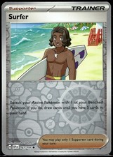 Surfer 187/191 Uncommon Surging Sparks Pokemon Reverse Holo Near Mint