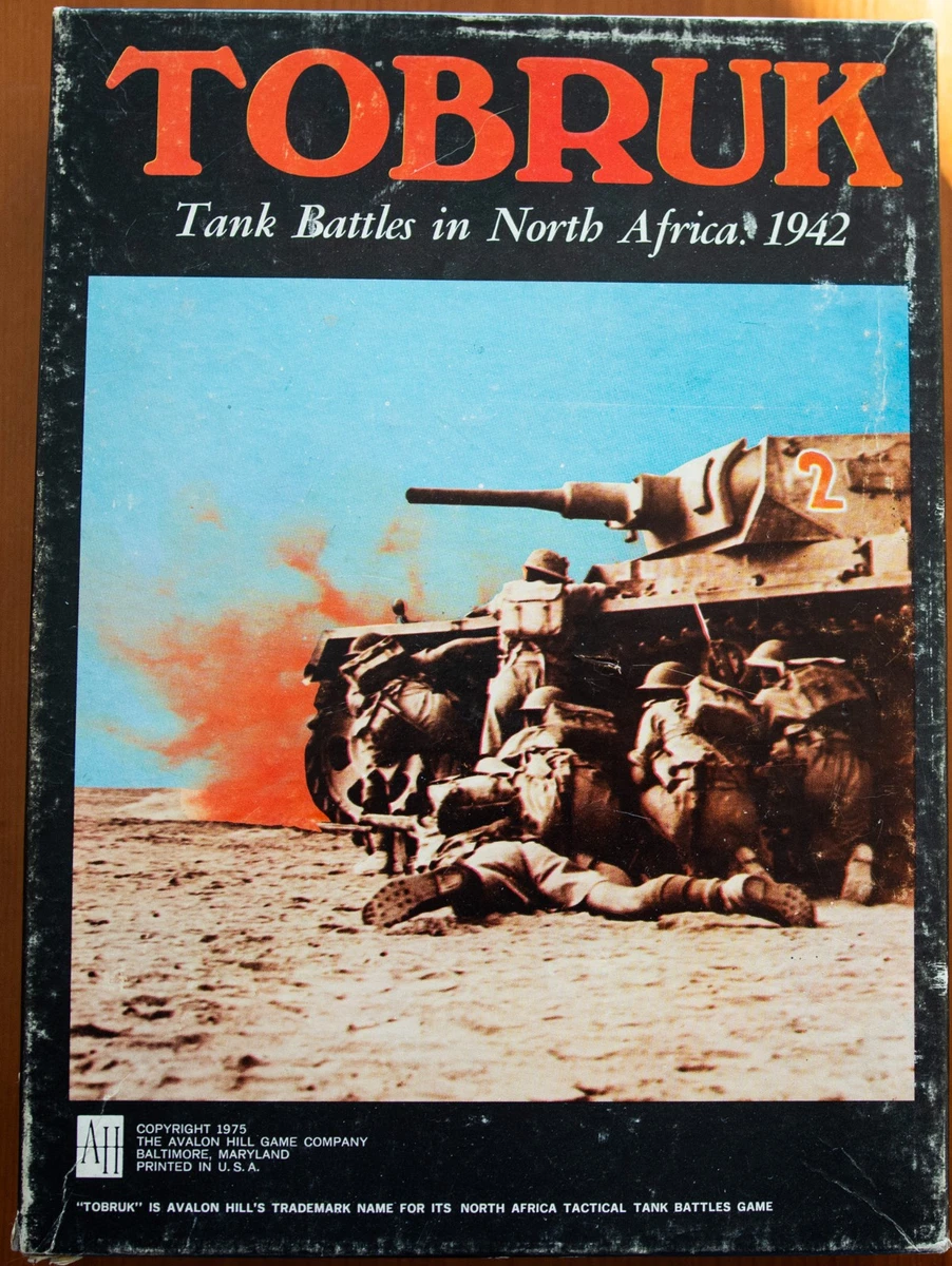 tobruk avalon hill products for sale | eBay