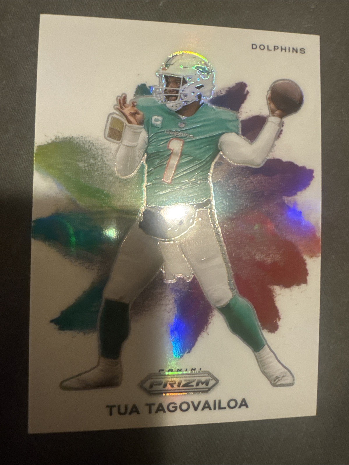 Tua Tagovailoa 2023 Prizm Color Blast