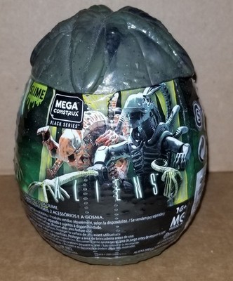 Mega Construx Aliens ALIEN EGG Orange & Grey Figures (GNN74) New & Sealed