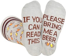 Saucey Socks If You Can Read This Please Large-X-Large, Beer - Cheers Mugs