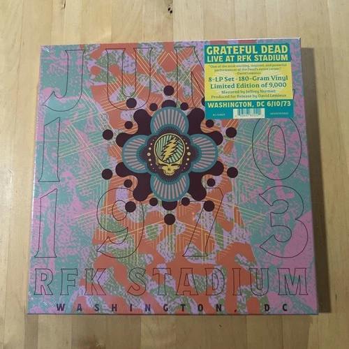GRATEFUL DEAD- LIVE at RFK Stadium Washington DC 6/10/73 8LP. Sealed. Vinyl