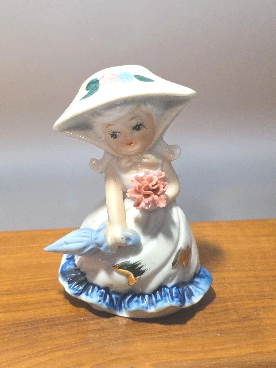 Victorian Porcelain Figurine In Antique Ceramic & Porcelain