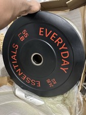 NEW 220 Pound Olympic Rubber Weight Plate Set x4