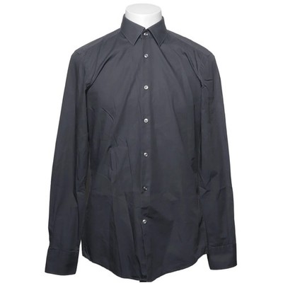 Hugo Boss, Hemd, Größe: 40, SLIM FIT EASY IRON, Grau, Einfarbig, Herren #Hft