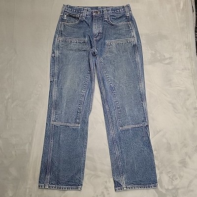 Carhartt Jeans Men 33x32 Double Knee Relaxed FR Cargo Logger Heavy Duty Workwear