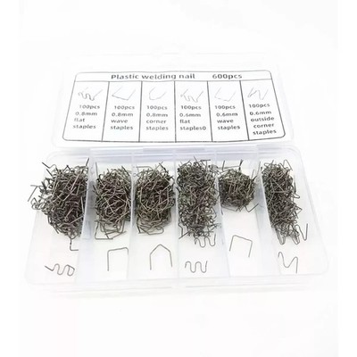 Stainless Steel Hot Staple Welding Car Bumper Fender Welder Stapler Repair Kit