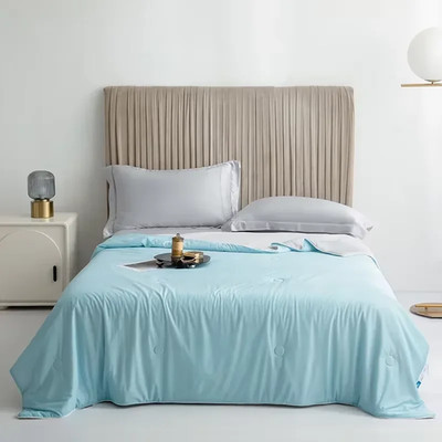  Decke für Bett seidige Klimaanlage Bettdecke leicht gekühlt Sommerdecke w