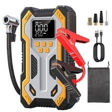 5000A Car Jump Starter with Air Compressor Battery Charger Jumper Box Booster