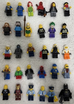 LEGO Mini Figuren City, Marvel, DC, Hobbit