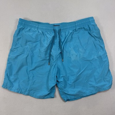 Vilebrequin Men s Solid Blue Aqua Lined Swim Shorts Turquoise Size 5XL