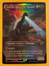 mtg godzilla cards prices Magic: The Gathering Secret Lair: Ikoria Lair of Behemoths Lands : Toys & Games Dinosaur Beast Magic: The Gathering  Commander