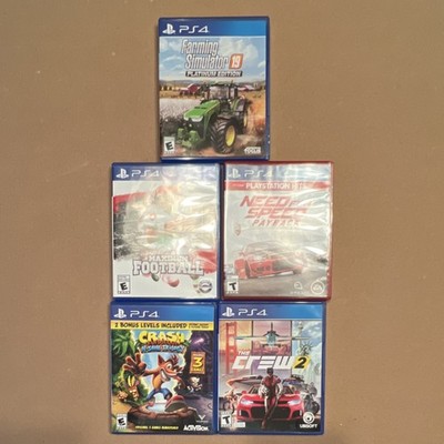 Focus Home Interactive, Activision, Ubisoft PS4 Game Lot, Multiplayer, Hits