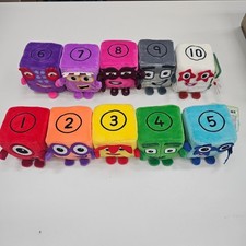 Numberblocks 1-10 Step Squad Plush Set Learning Resources Official Toy Cbeebies