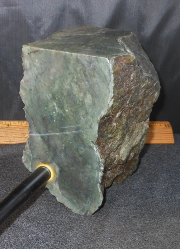Washington State Jade Rough, ASlmoat 6 Pounds,  Translucency