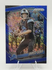 Panini 2025 Prizm Jared Goff Detroit Lions Blue Shimmer Prizm #10 /35