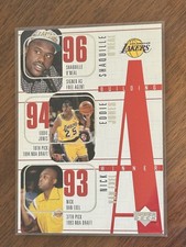 1996-97 Upper Deck Kobe Bryant Rookie Shaquille Jones Van Exel Building A Winner