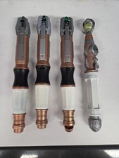 4 Doctor Who Sonic Screwdrivers - All Working Lights Sounds