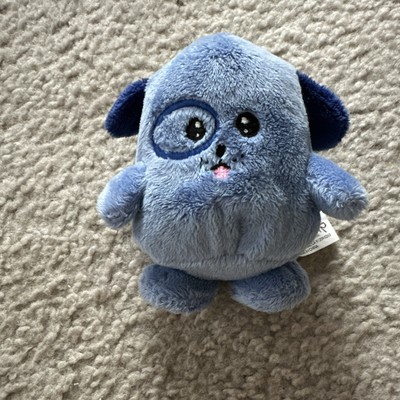 Neopets Blue Warf Petpet Plush 2004 RARE Bean Bag Plushie