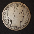 1902 **O** BARBER SILVER HALF DOLLAR ***NICE COIN!***  FREE SHIPPING! C1911