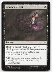 Liliana's Defeat #68 Hour of Devastation MTG