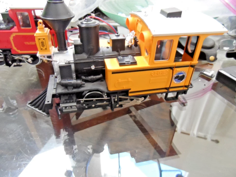 LEHMANN LGB G SCALE BIG TRAINS LAKE GEORGE BOULDER STEAM LOCOMOTIVE SMOKER 23171 - Image 4 of 4