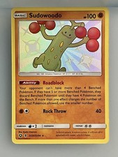 Sudowoodo Shiny Holo Rare Hidden Fates Shiny Vault SV20/SV94 Fighting Pokemon on eBay