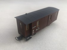Liliput 710 HOe Zillertalbahn 4-Wheel Postal Coach PF52 Brown Loose Weight