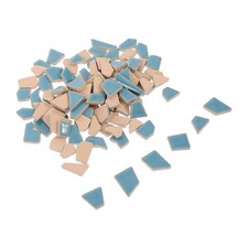 1 Bag Of Crafts Making Supplies DIY Supplies Mixed Pieces Delicate Tiles DIY