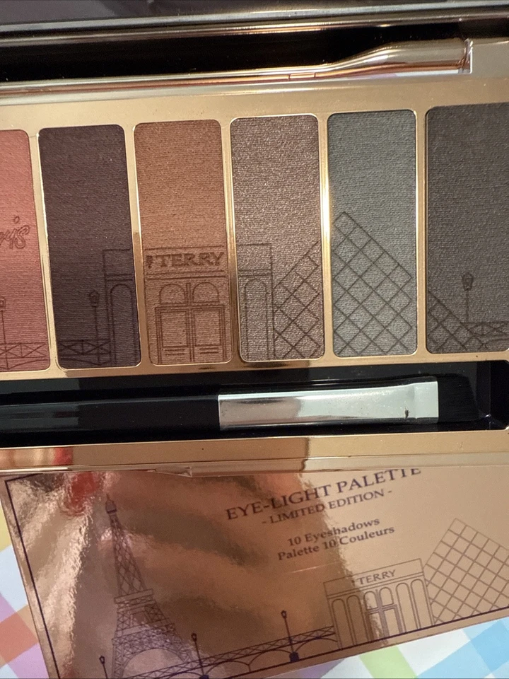 BY TERRY EYE-LIGHT PALETTE LIMITED EDITION TERRYBLY PARIS 10 EYESHADOWS New - Image 4 of 4