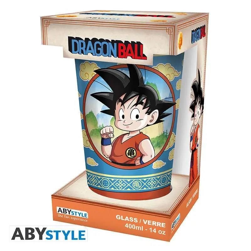 Merchandising Dragonball: Goku & The Flying Nimbus (Large Glass 400Ml / Bicchier