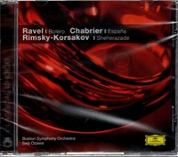 Ravel, Chabrier, Rimsky-Korsakov: Bolero, Sheherazade / Ozawa, BSO - CD