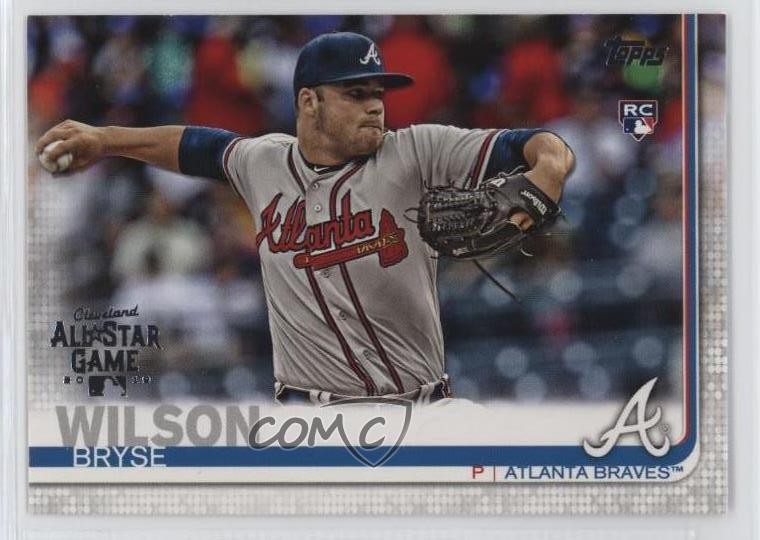 2019 Topps Factory Set All-Star Game Bryse Wilson #641 Rookie RC 1s3