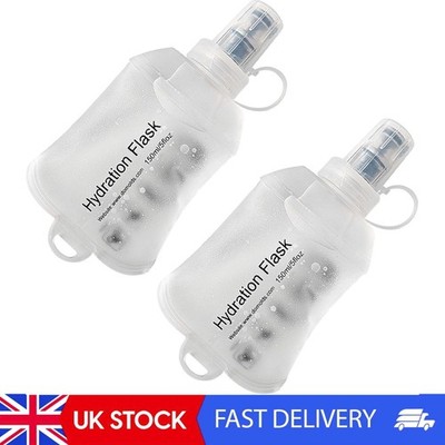 150ML Soft Flask, TPU Faltbare Lauf Trinkflasche, Weiches Faltbares Wasser