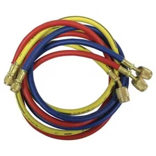 Imperial 905-Mrs Manifold Hose Set, 60 In, Red, Yellow, Blue