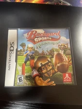 Backyard Sports: Rookie Rush (Nintendo DS, 2010) Compile With Case And Booklet